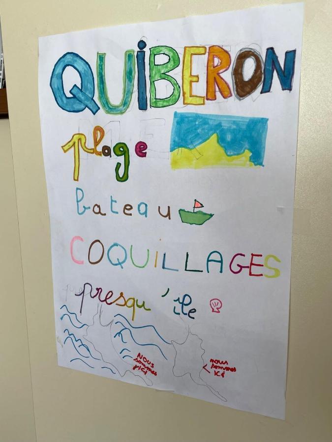 MARYLAND Sea View Port Haliguen Porigo Beach Classement 3 Quiberon Exterior foto